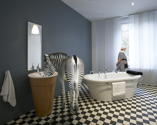 Surrealismo, Antwerp bathroom