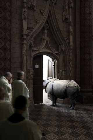 Surrealismo, Rhinoceros  Chapelle de Saint Antoine